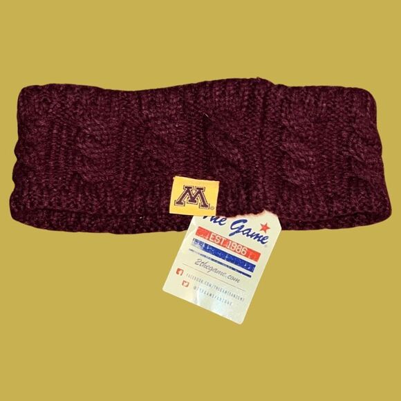 NWT The Game MN Gophers Winter Knit Headband One Size - Picture 2 of 2